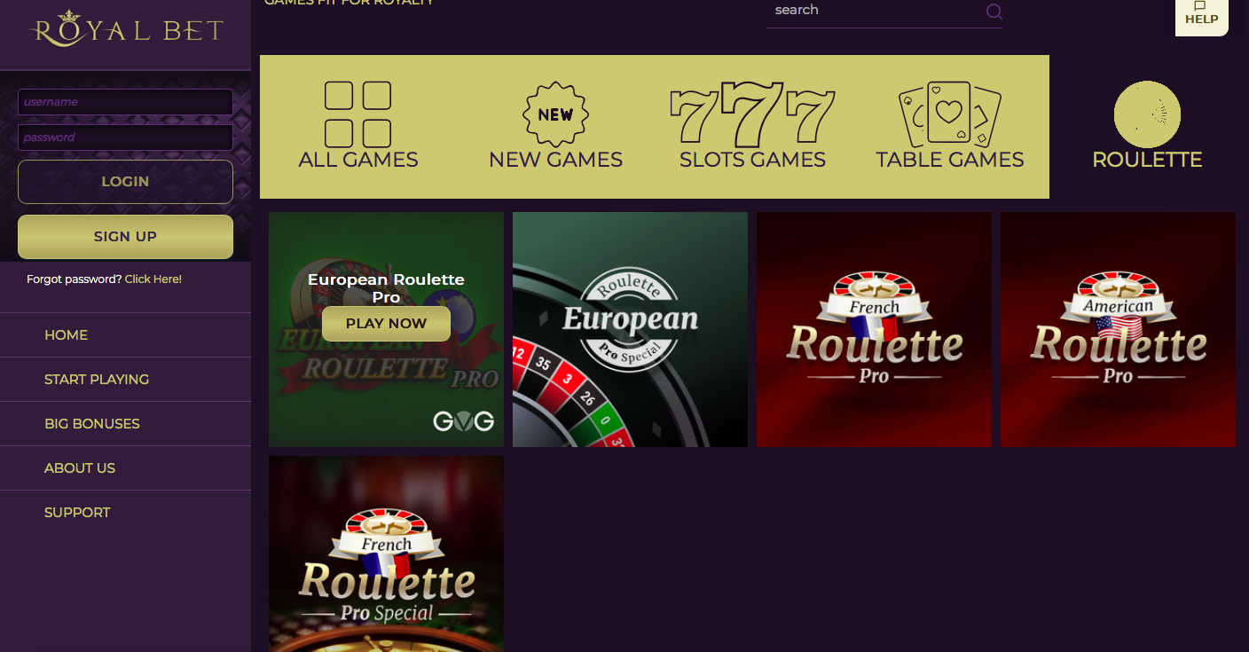 Betroyal Online Casino