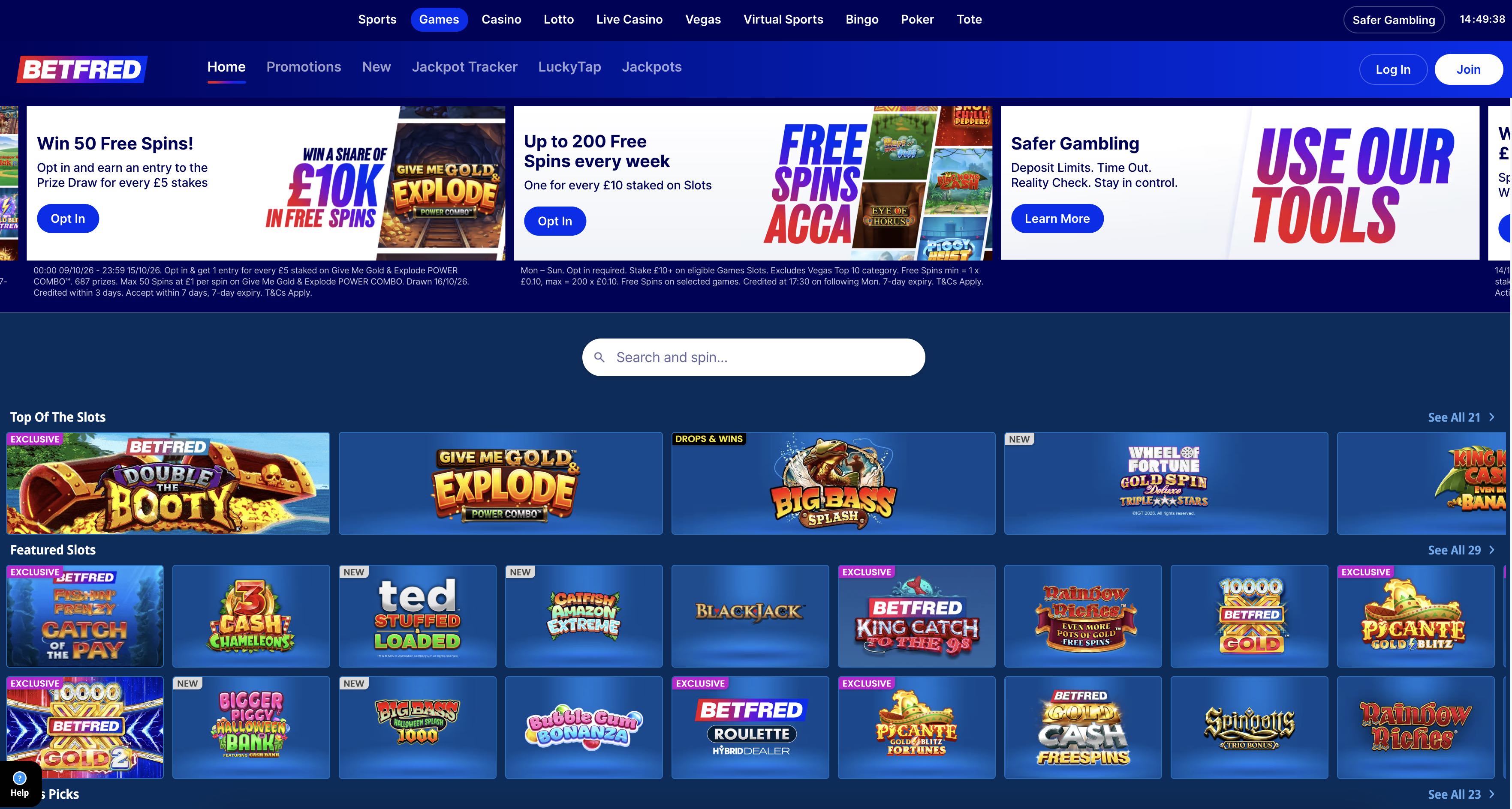 Betfred Games screenshot 1 of 3